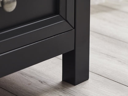 Julian Bowen Chest Of Drawers Maine 3+2 Drawer Chest - Anthracite Bed Kings