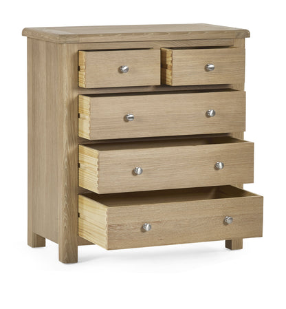 Julian Bowen Chest Of Drawers Memphis Limed Oak 3 + 2 Drawer Chest Bed Kings