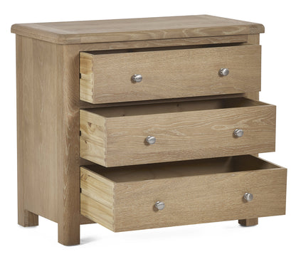 Julian Bowen Chest Of Drawers Memphis Limed Oak 3 Drawer Chest Bed Kings