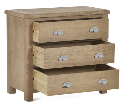 Julian Bowen Chest Of Drawers Memphis Limed Oak 3 Drawer Chest Bed Kings