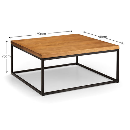 Julian Bowen Coffee Table Brooklyn Square Oak Coffee Table Light Oak Bed Kings