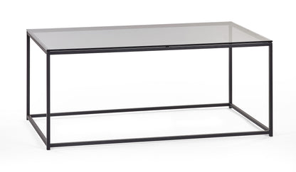 Julian Bowen COFFEE TABLE Chicago Coffee Table Smoked Glass Bed Kings