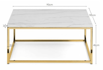 Julian Bowen Coffee Table Scala Gold Coffee Table Bed Kings