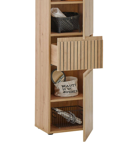 Austin 2 Door & 1 Drawer Narrow Cabinet