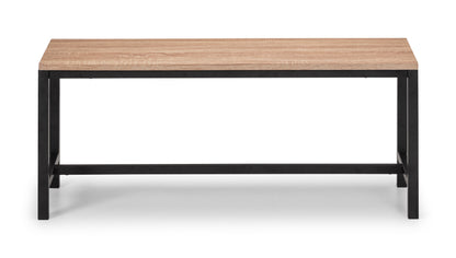 Julian Bowen Dining Bench Tribeca Bench - Sonoma Oak Bed Kings