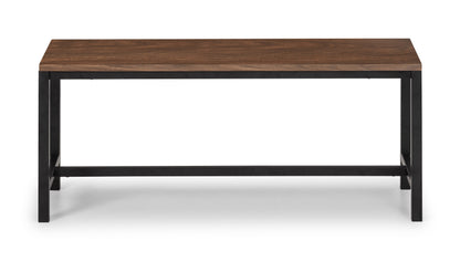 Julian Bowen Dining Bench Tribeca Bench - Walnut Bed Kings