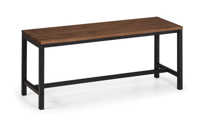 Julian Bowen Dining Bench Tribeca Bench - Walnut Bed Kings