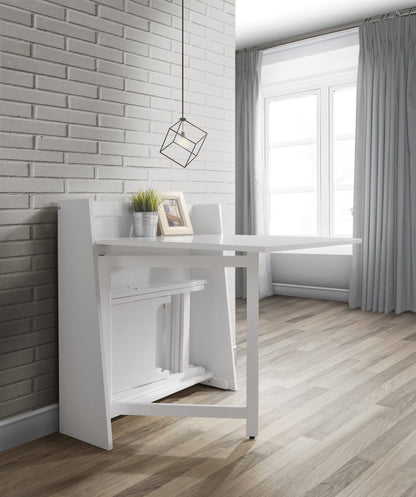 Julian Bowen Dining Set Helsinki Compact Folding White Dining Set Bed Kings