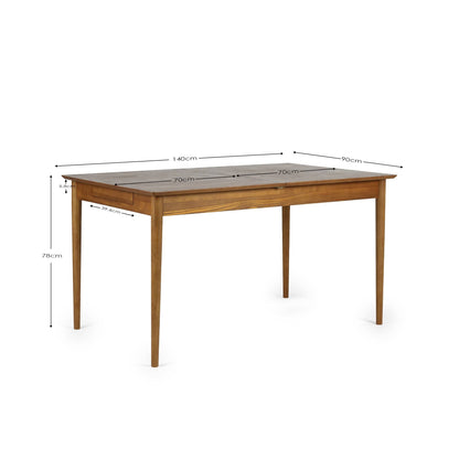 Julian Bowen Dining Table Lowry Extending Dining Table With 2 Drawers Bed Kings