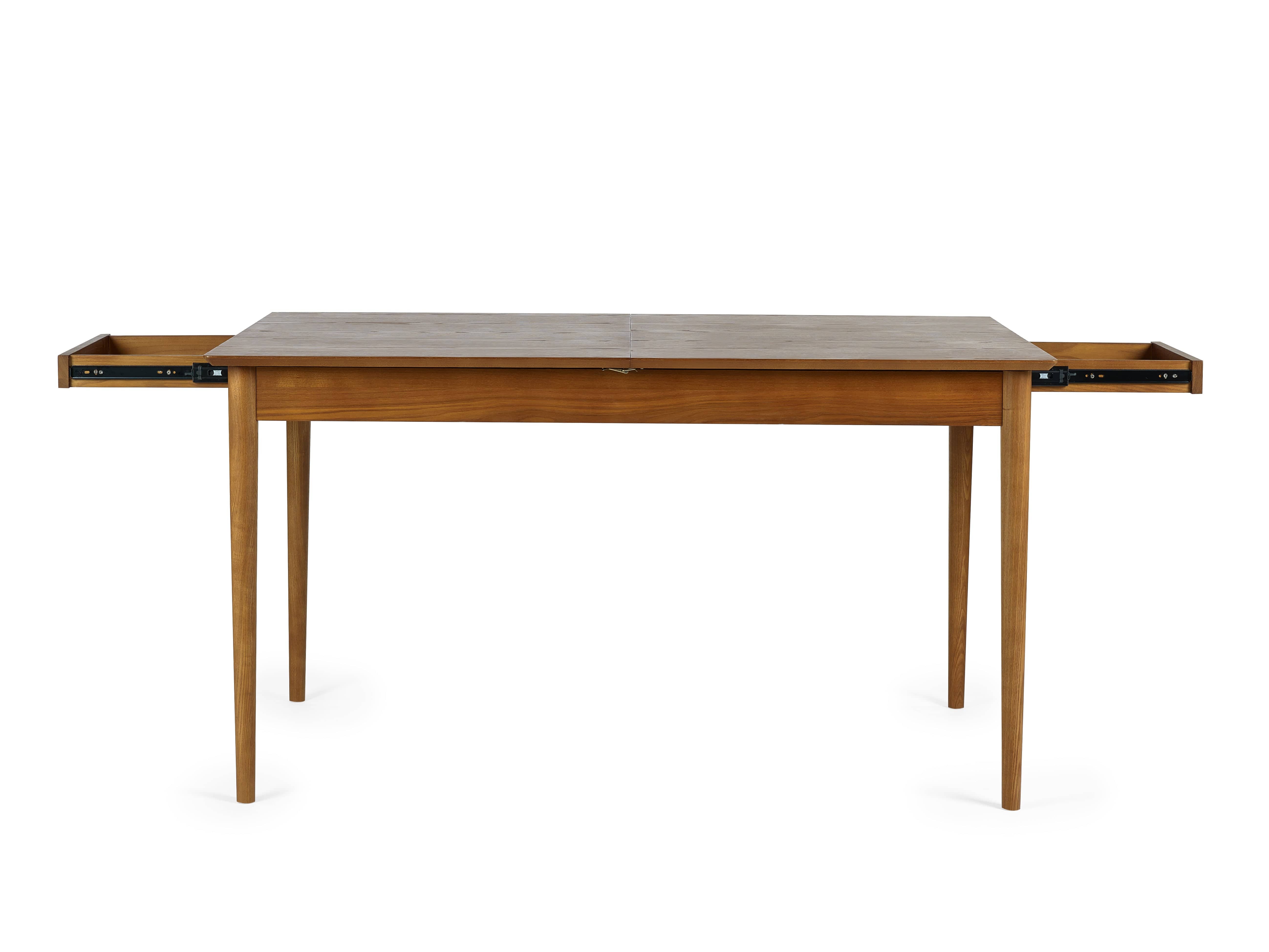 Julian Bowen Dining Table Lowry Extending Dining Table With 2 Drawers Bed Kings