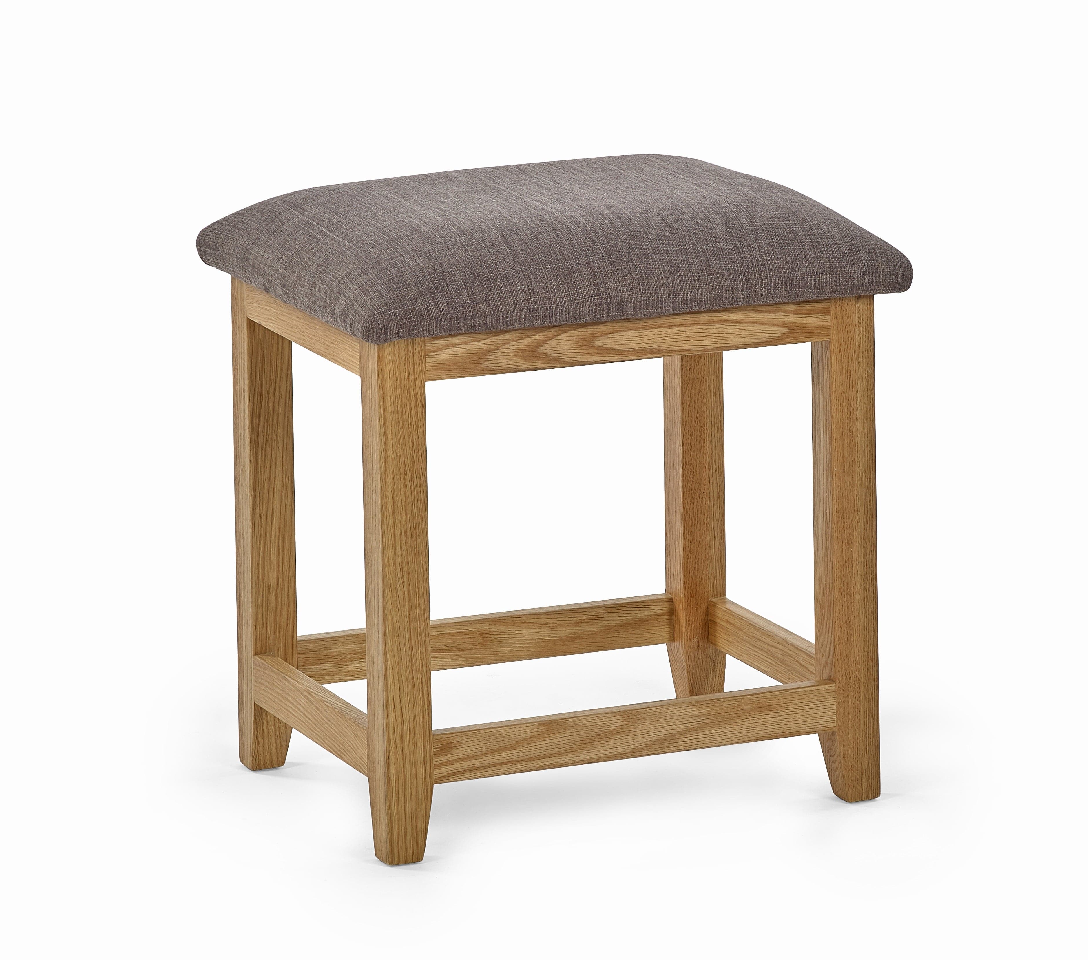 Julian Bowen Dressing Table Set Mallory Single Pedestal Dressing Table + Stool Set Bed Kings