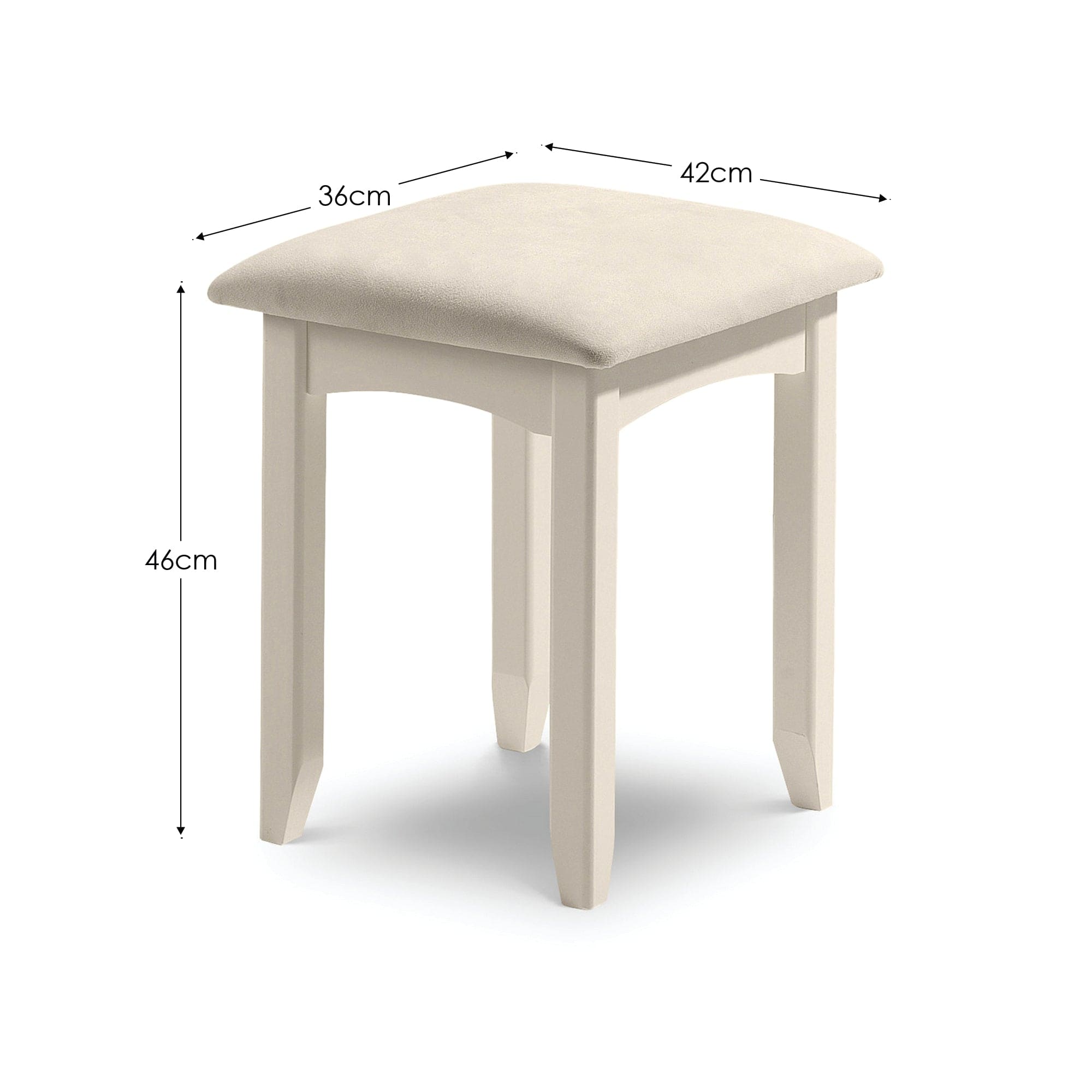 Julian Bowen Dressing Table Stool Cameo Dressing Table Stool Bed Kings