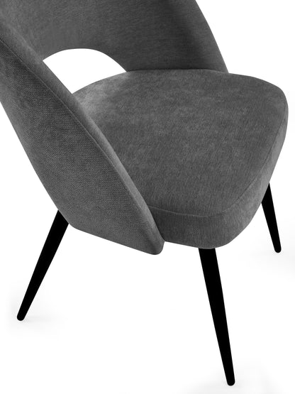 Ella Dining Chairs - Onyx (Set of 2)