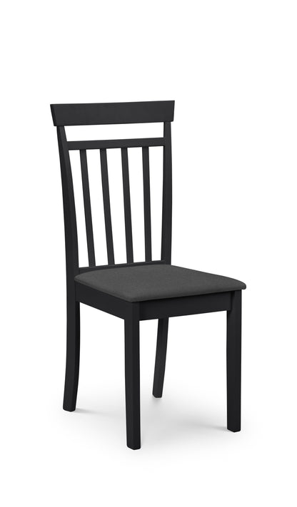 Coast Black Dining Chairs (Set of2)
