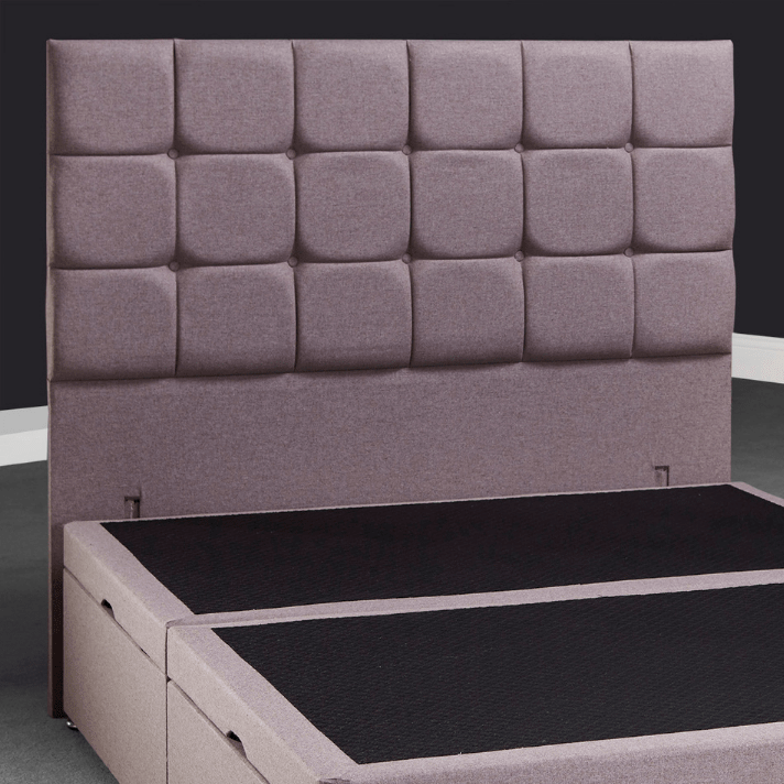 Bed Kings Fabric Bed Luxury Ottoman Divan Base (Side Lift) Bed Kings