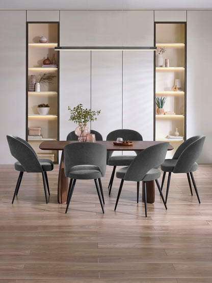 Ella Dining Chairs - Onyx (Set of 2)
