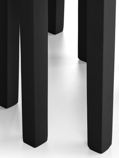 Cleo 2 Tone Black and Oak Nest of Tables