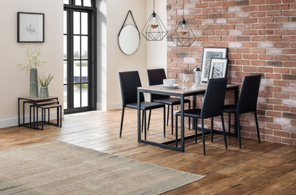 Jazz Chairs in Black (Set Of 4)