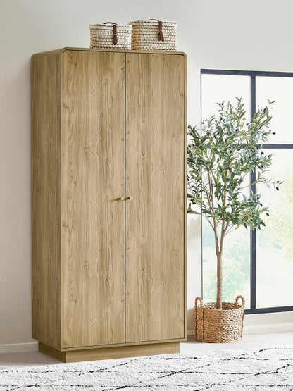 Ingrid 2 Door Wardrobe Oak