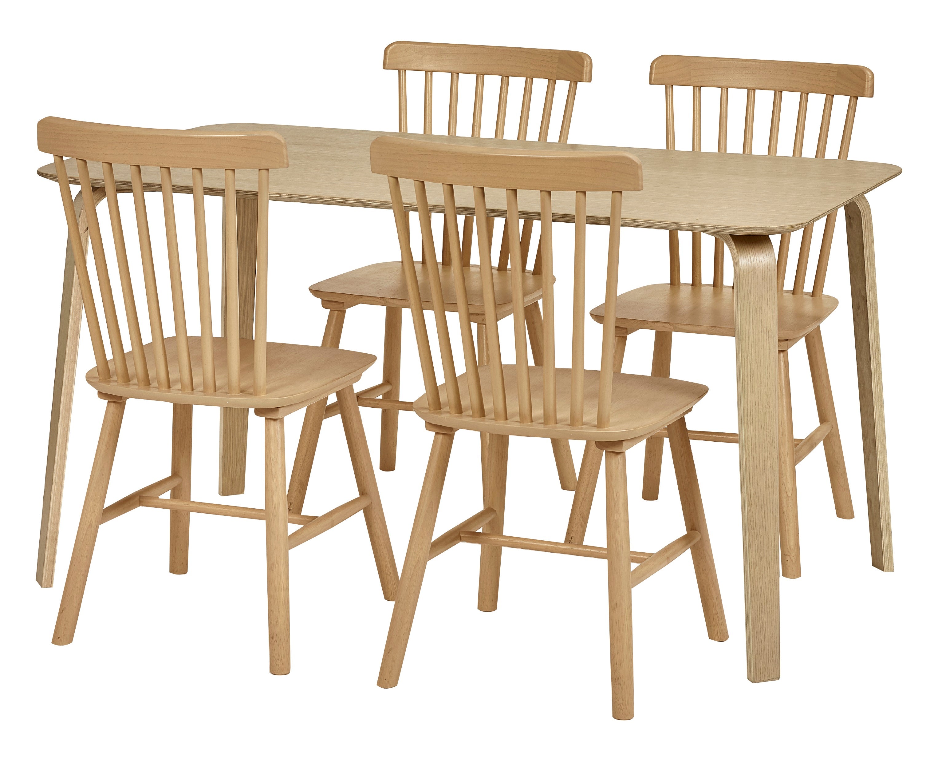 Sakura Oak Dining Chairs (Set of 2)