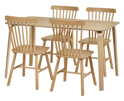 Sakura Oak Dining Chairs (Set of 2)