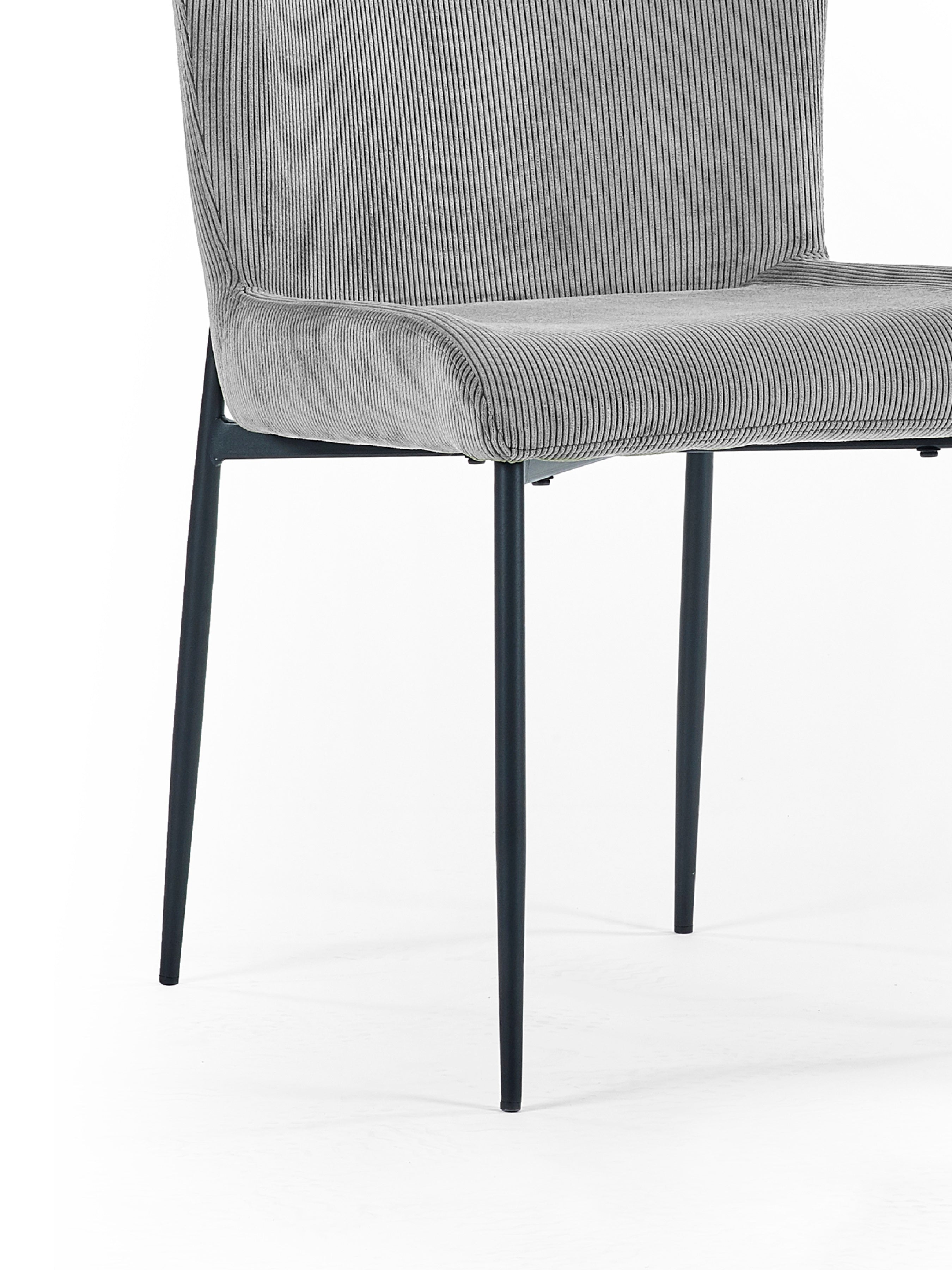 Leonie Dining Chairs - Grey (Set of 2)
