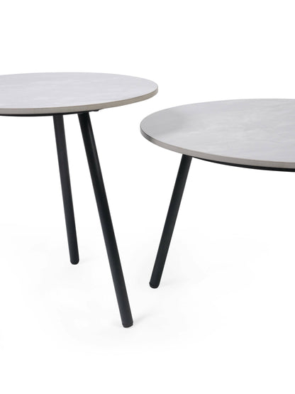 Casper Set of Side Tables Grey