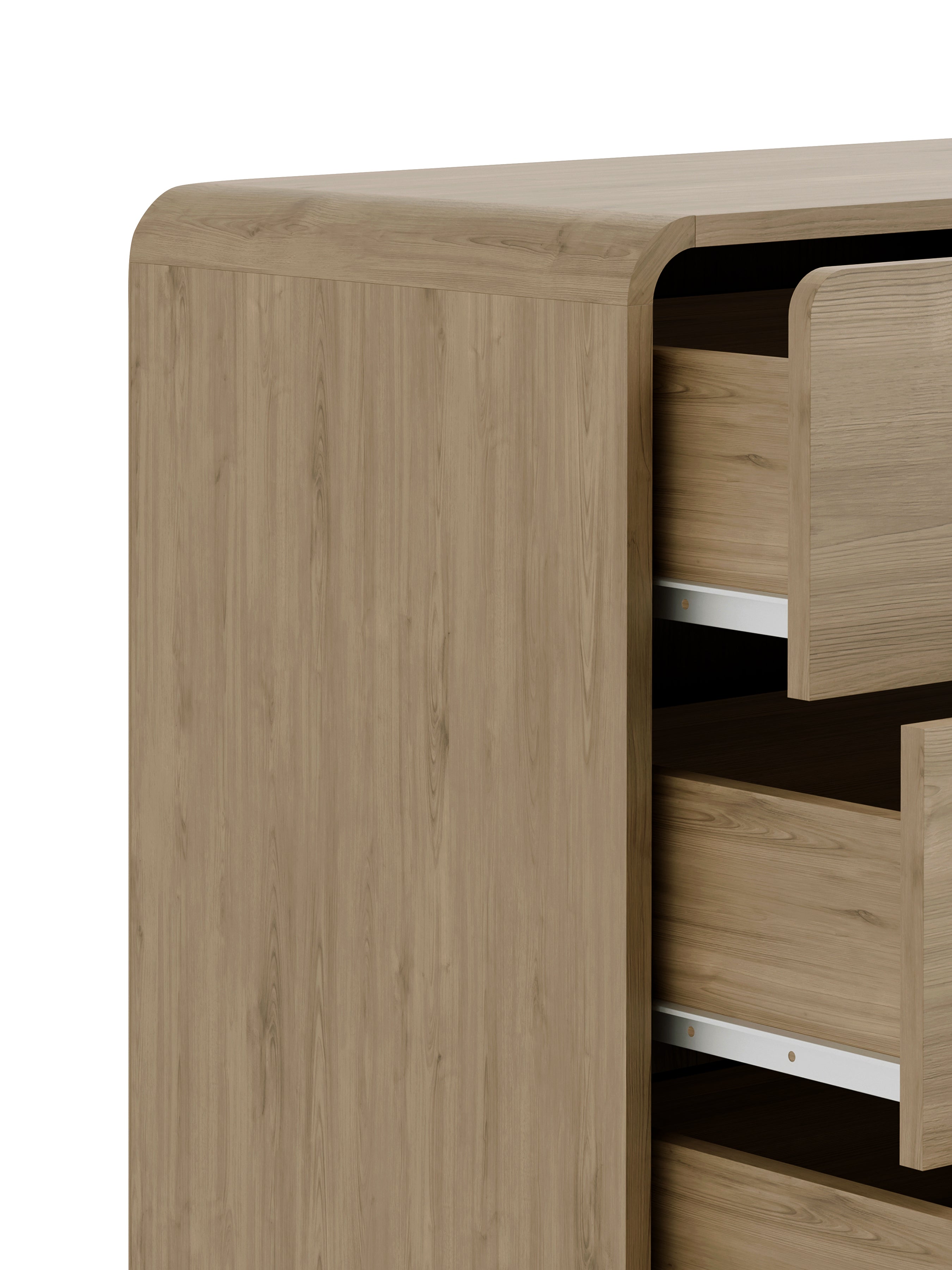 Ingrid 3 Drawer Chest Oak