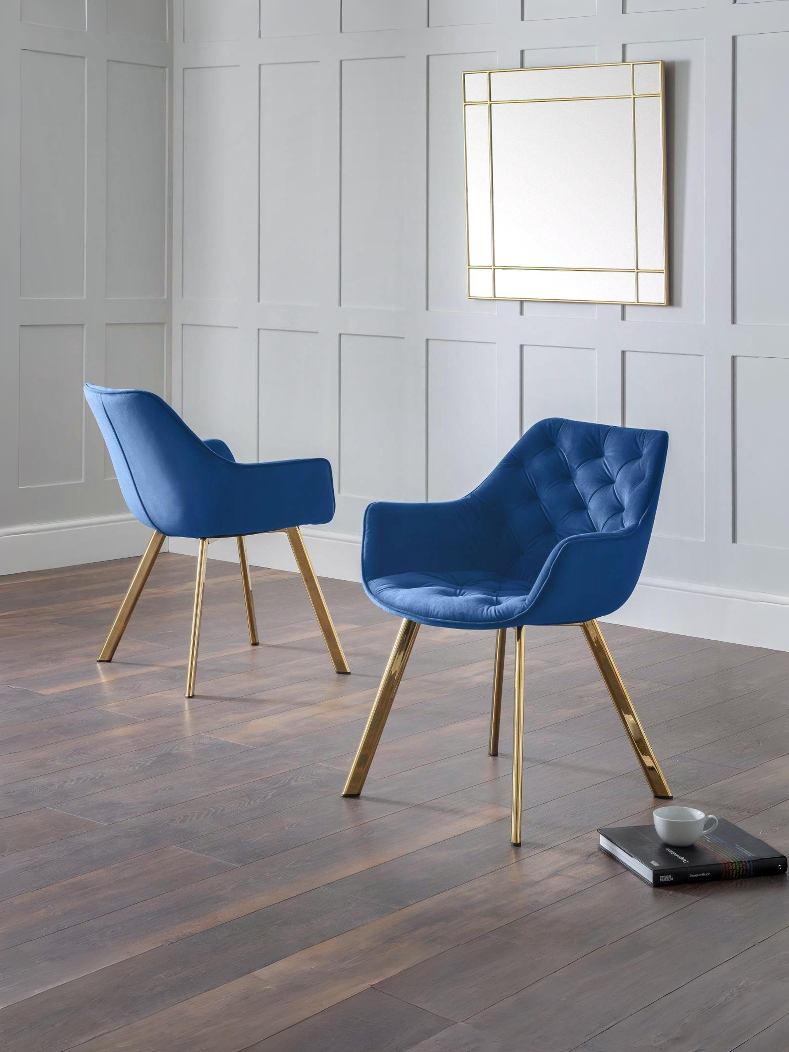 Lorenzo Dining Chairs - Blue (Set Of 2)