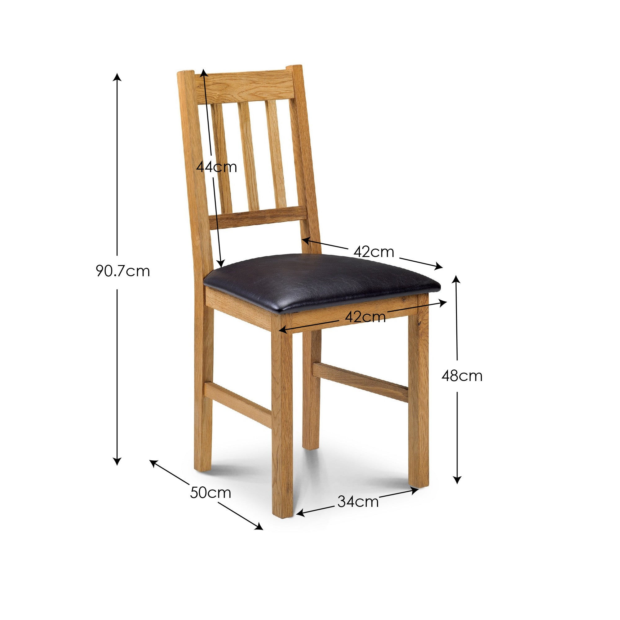 Coxmoor Chairs - Oak (Set of 2)