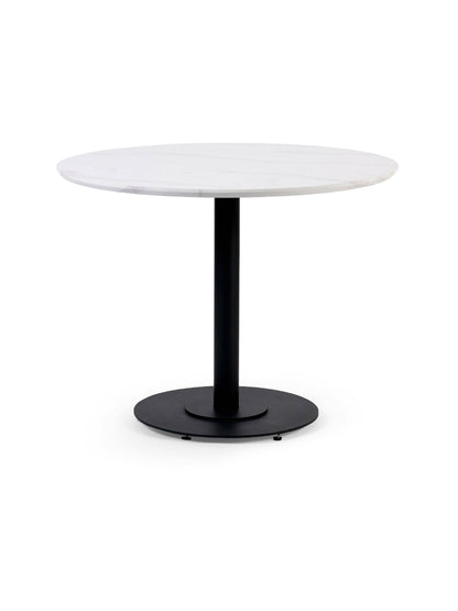 Luca 100cm Round Dining Table White