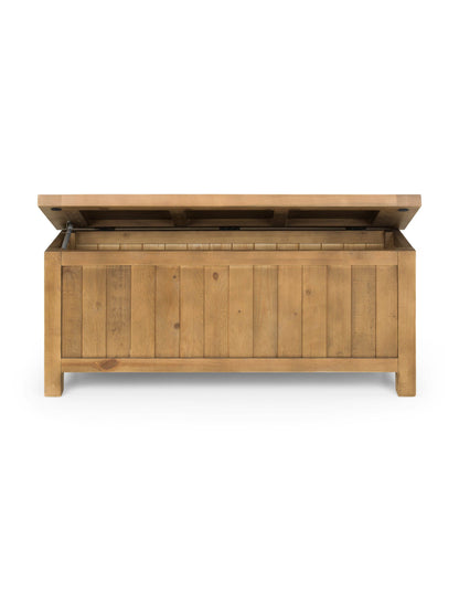 Aspen Storage Bench - Natural