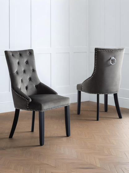 Veneto Knockerback Chairs (Set Of 2)