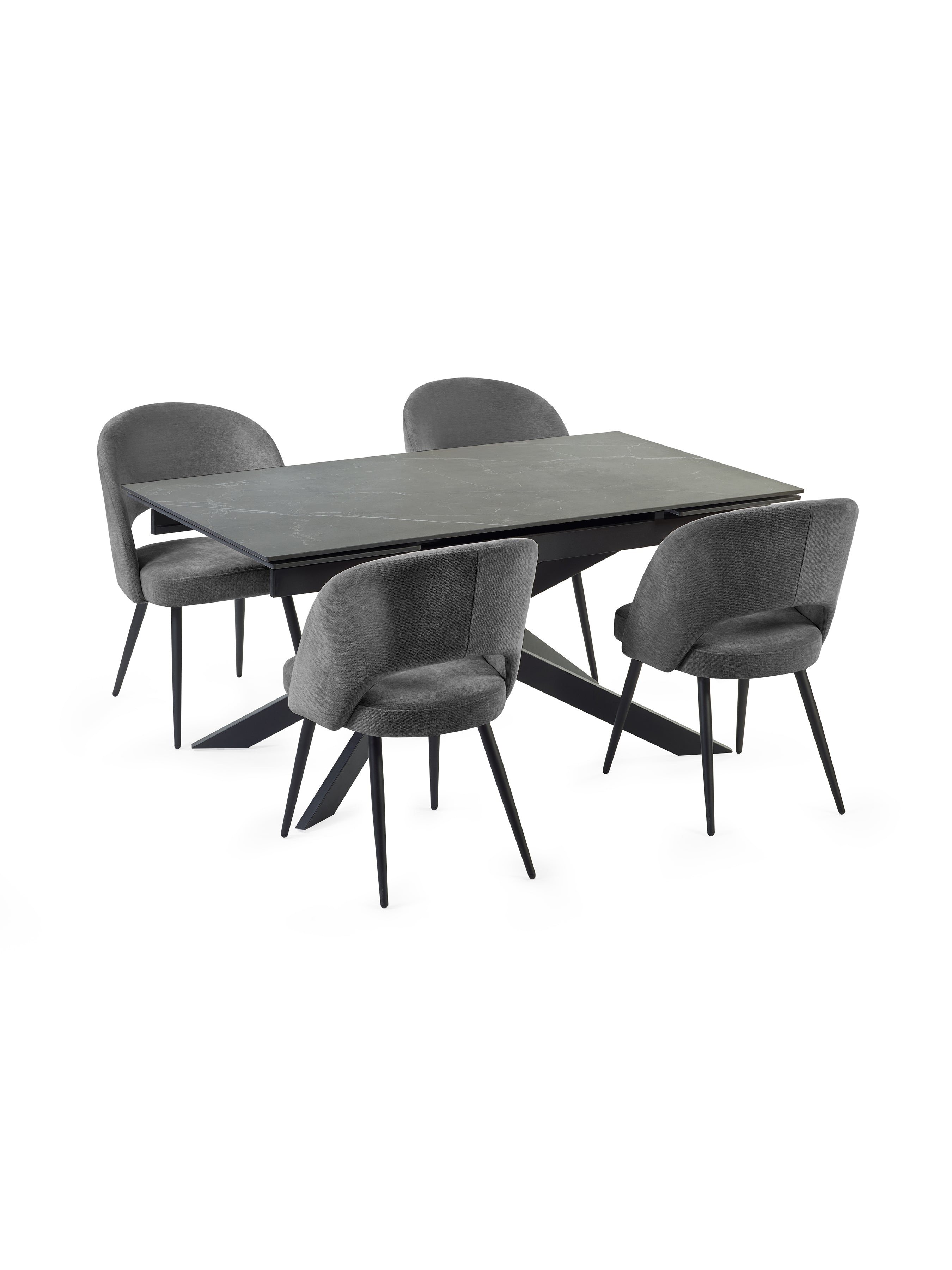 Ella Dining Chairs - Onyx (Set of 2)