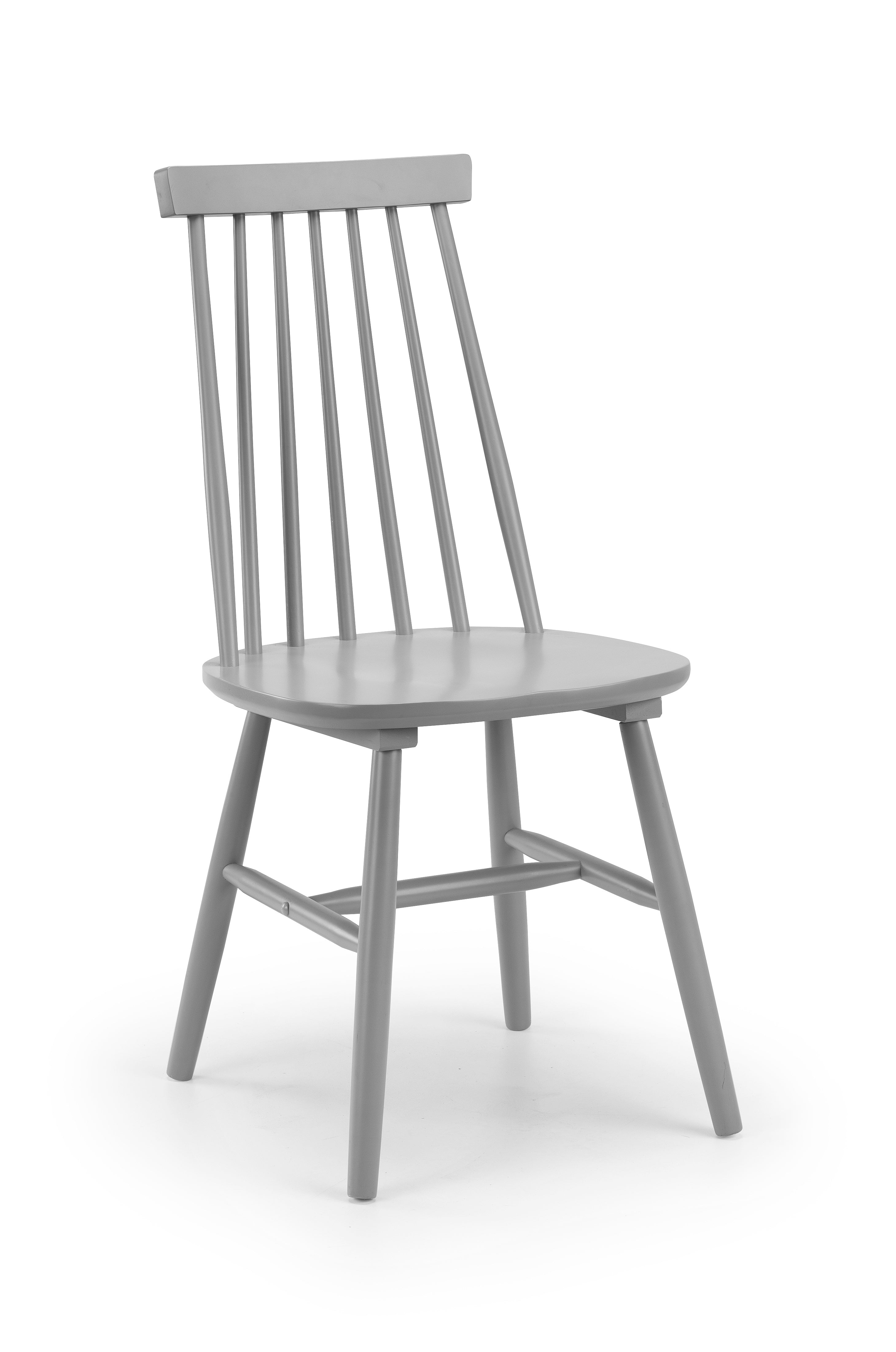Alassio Spindle Back Dining Chairs - Grey (Set of 2)