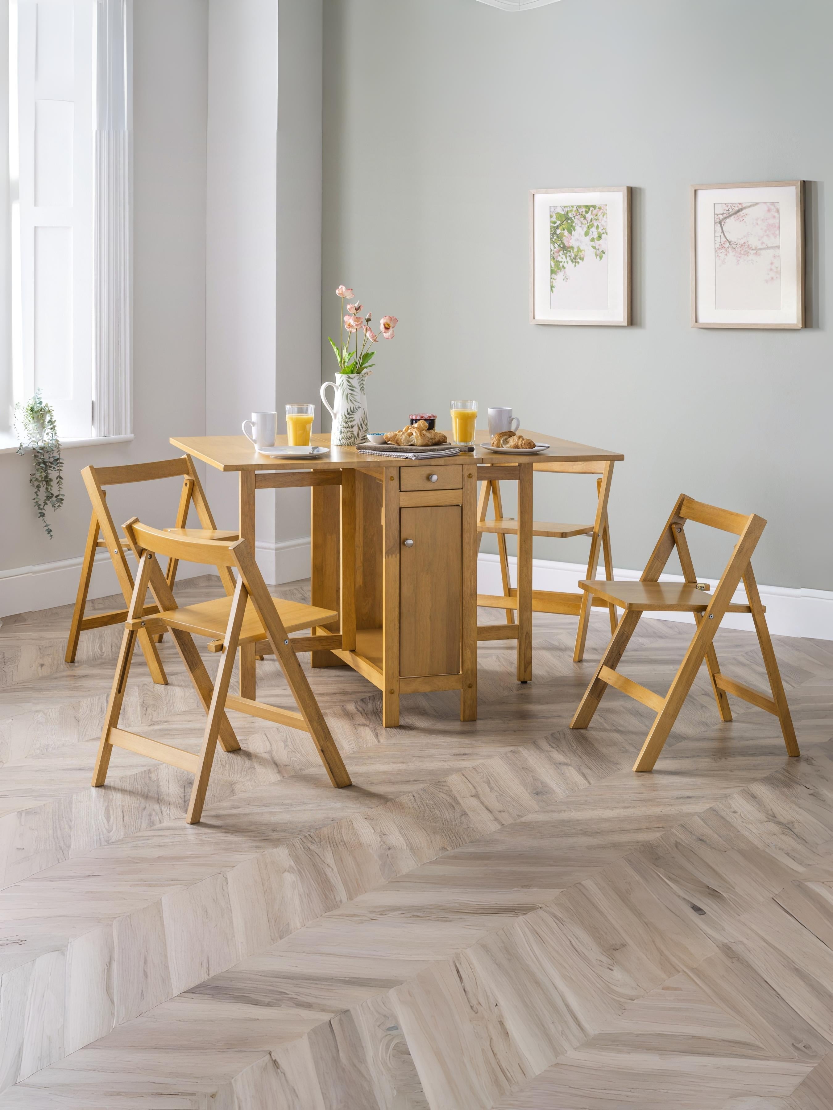 Savoy Dining Set - Light Oak