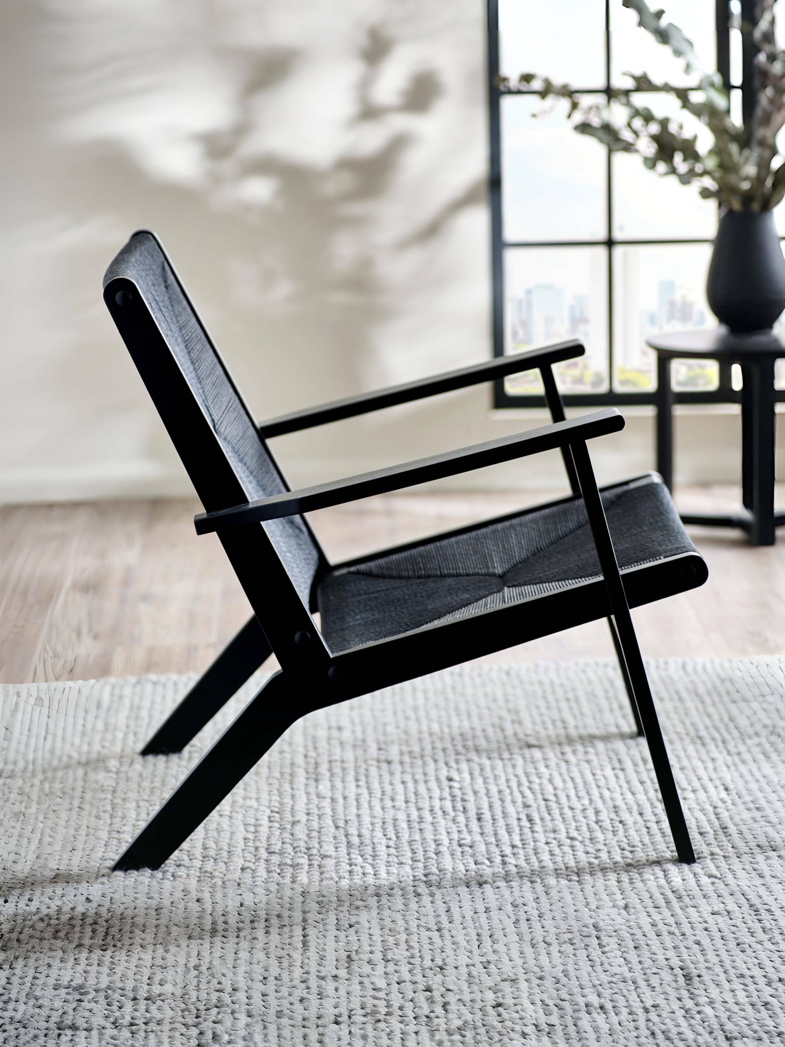 Icaria Accent Chair Black