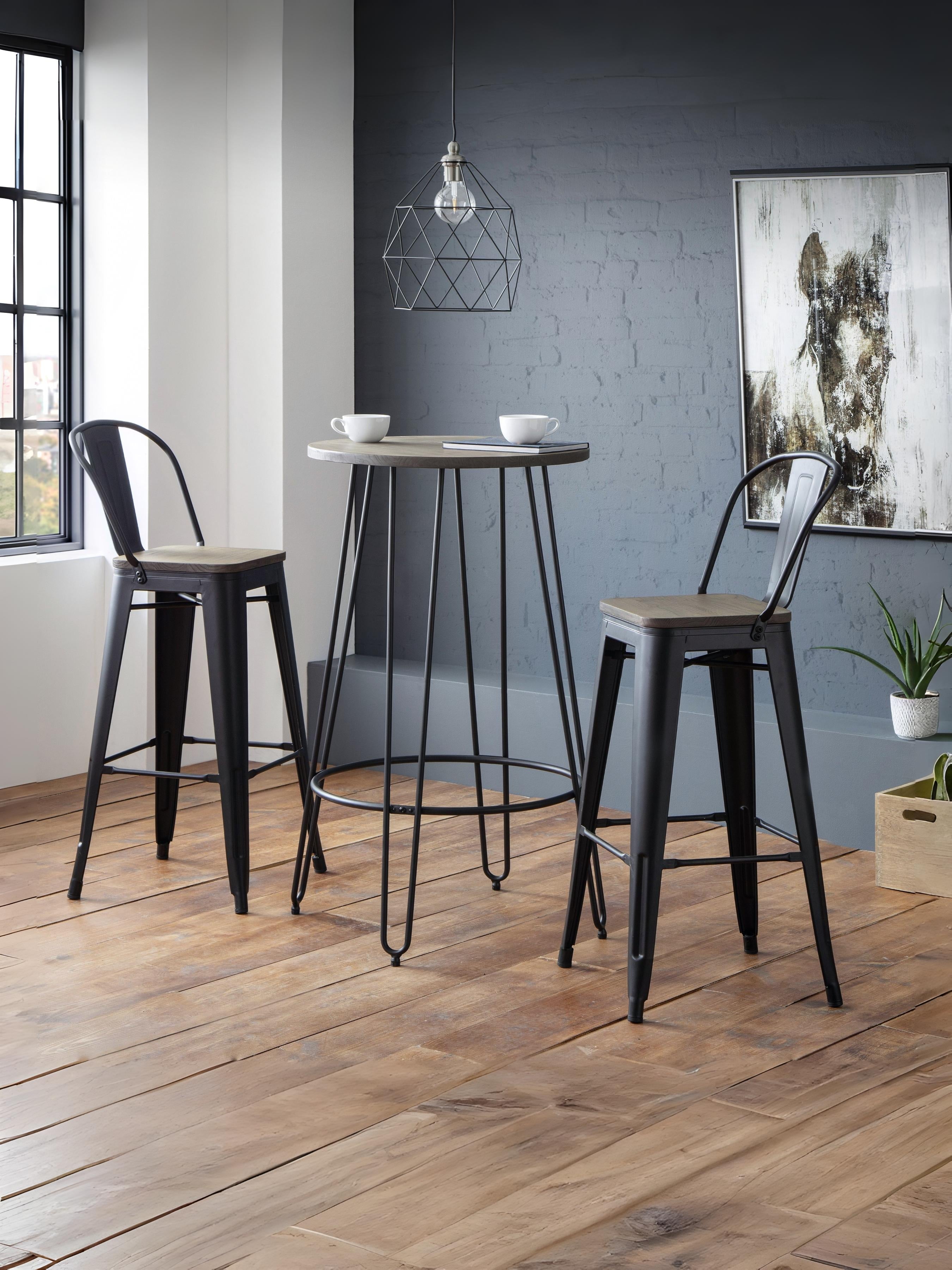Grafton Metal Bar Stools (Set Of 2)