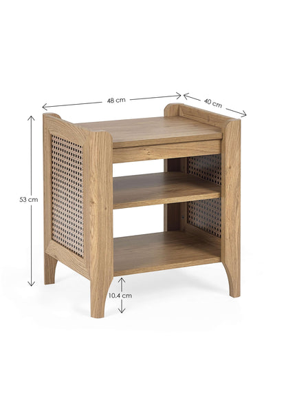 Julian Bowen Lamp Table Sydney Lamp Table With Removable Shelf Bed Kings