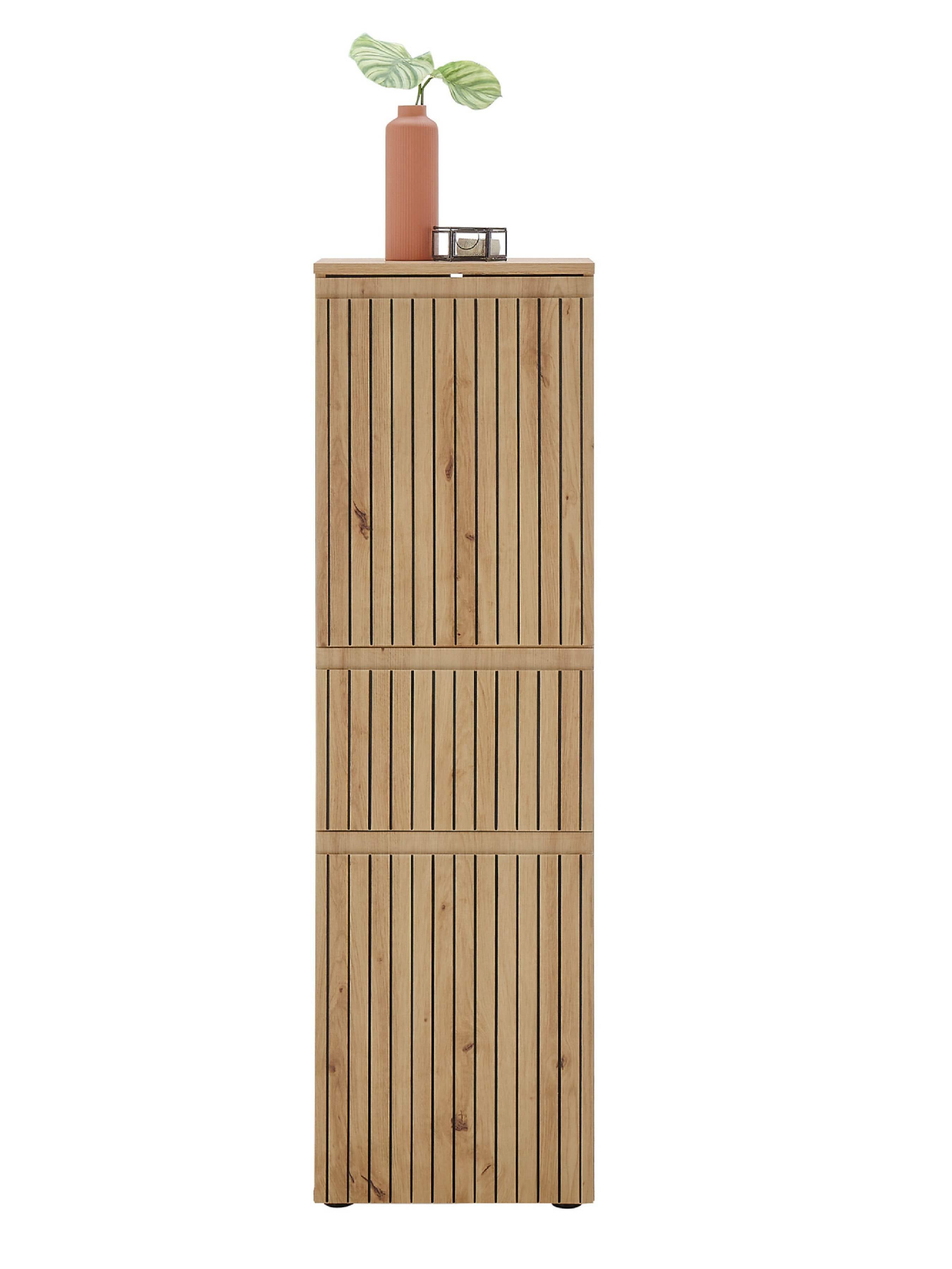 Austin 2 Door & 1 Drawer Narrow Cabinet