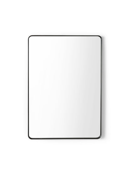 Jaya Black Frame Rectangular Wall Mirror