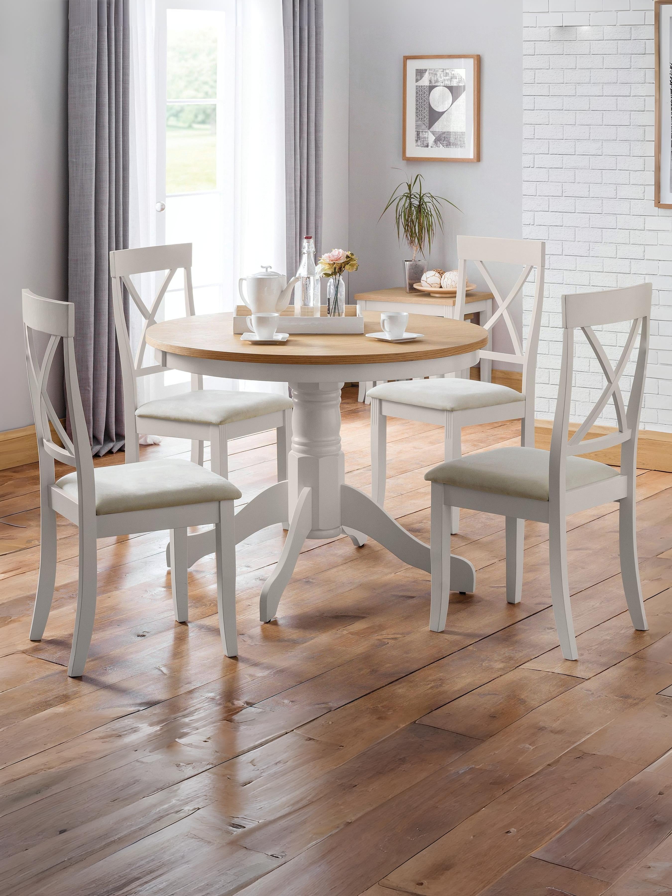 Davenport Elephant Grey Dining Chairs (Set Of 2)