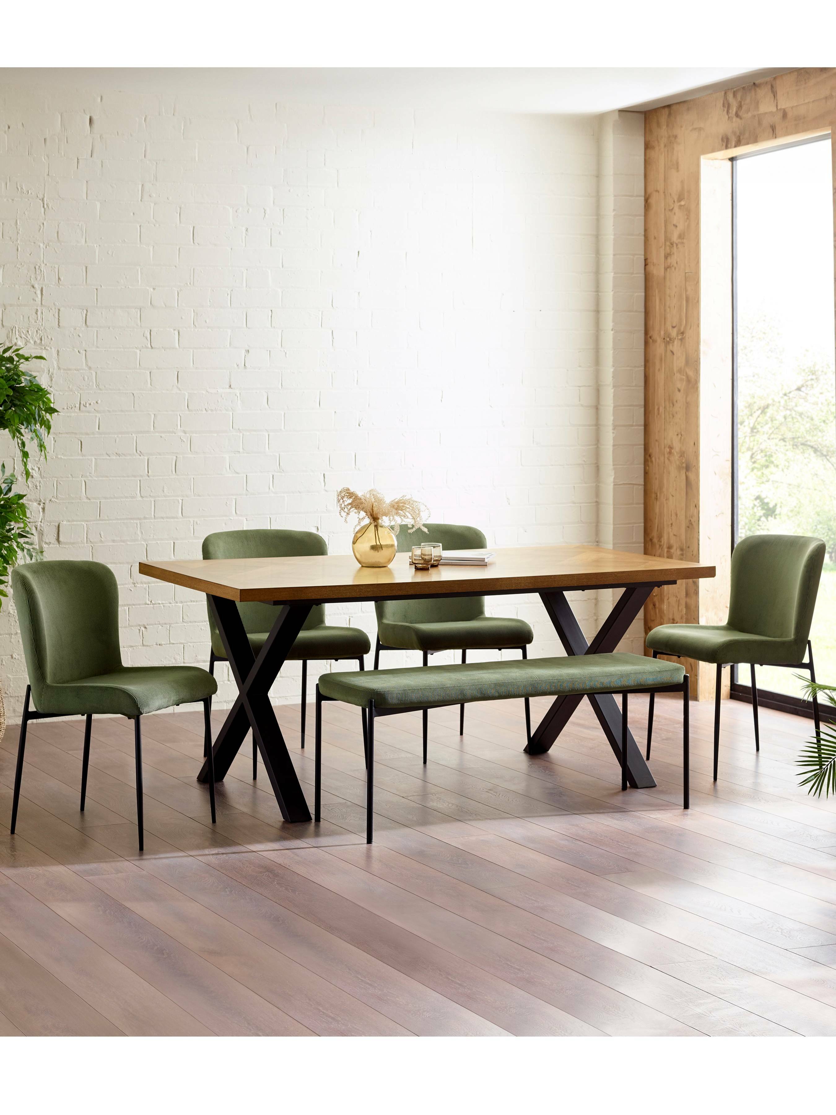 Leonie Dining Chairs - Green (Set of 2)