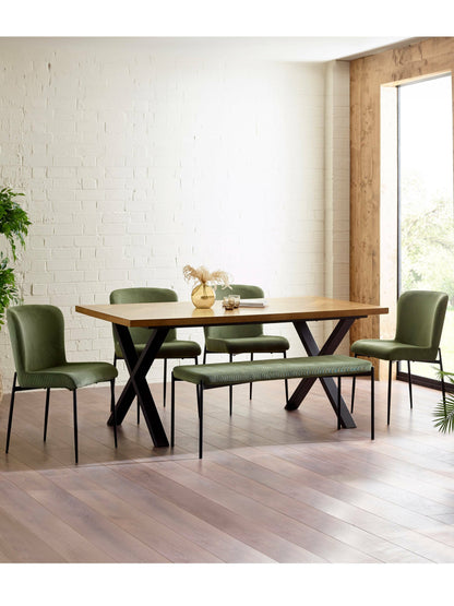 Leonie Dining Chairs - Green (Set of 2)