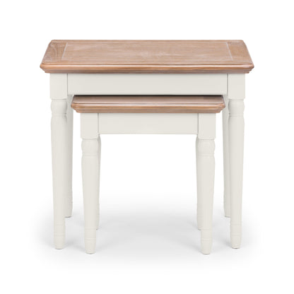 Julian Bowen Nest Of Tables Provence Nest Of Tables Bed Kings