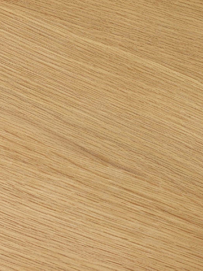 Vera Oak Triangular Side Table with Shelf