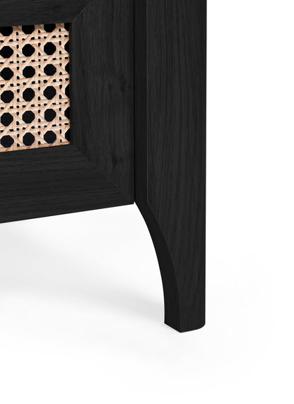 Sydney 5 Drawer Chest - Black Ash