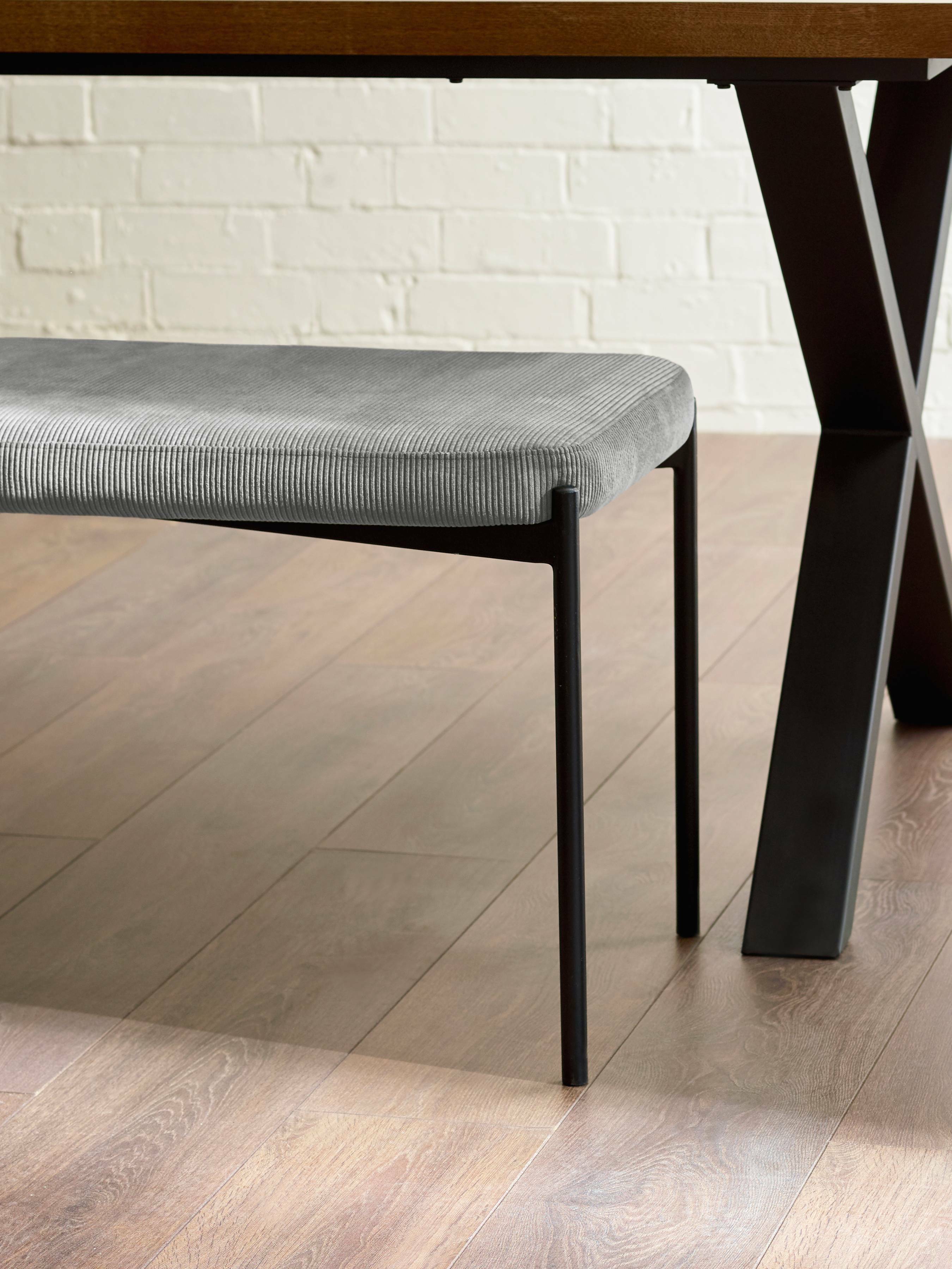 Leonie Bench - Grey