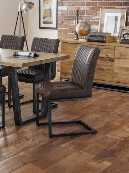 Brooklyn Chairs - Brown (Set of 2)