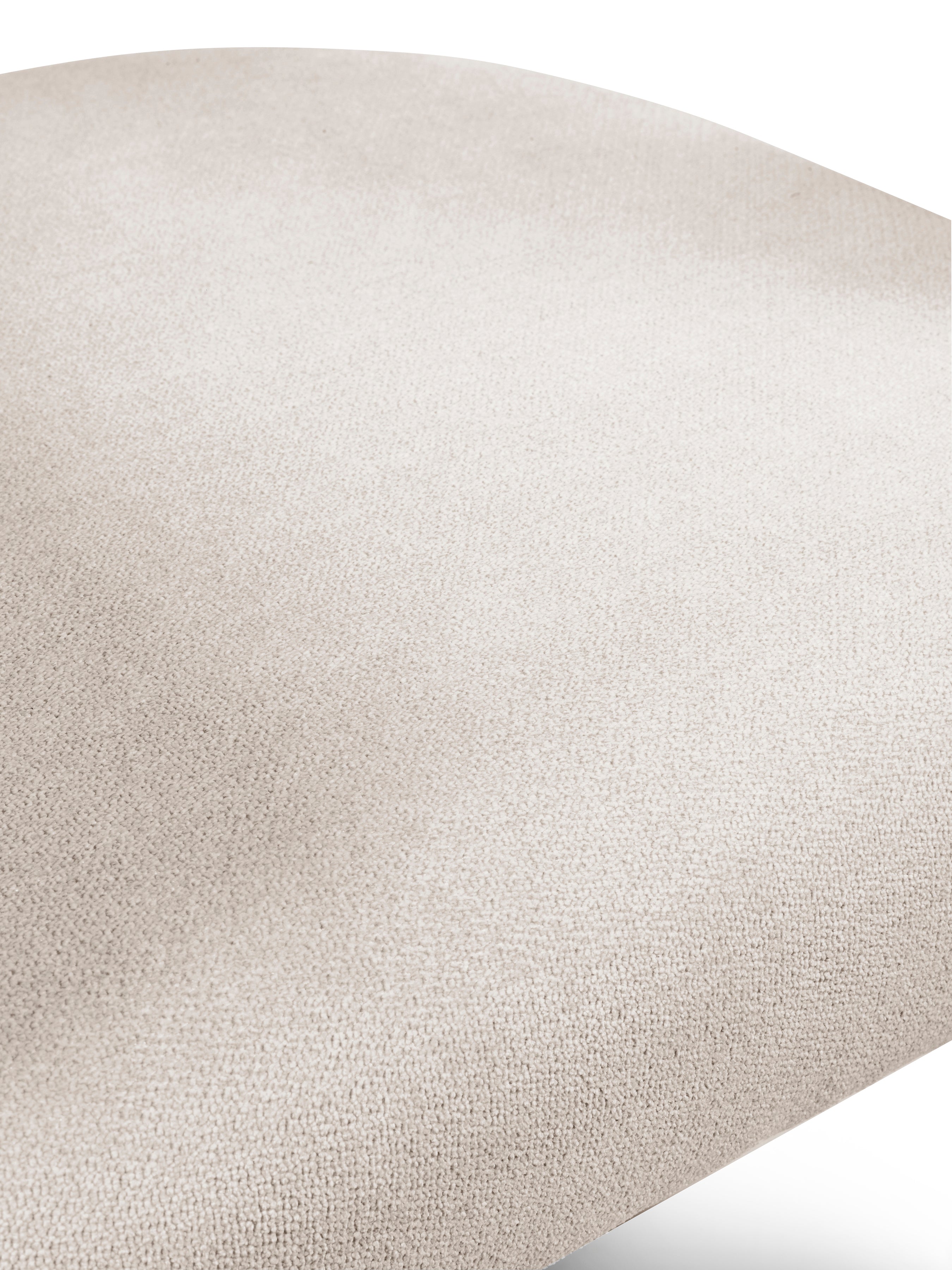 Elara Cream Chenille Upholstered  Chair